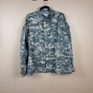Army Combat Coat in Green Digital Camo Size Large